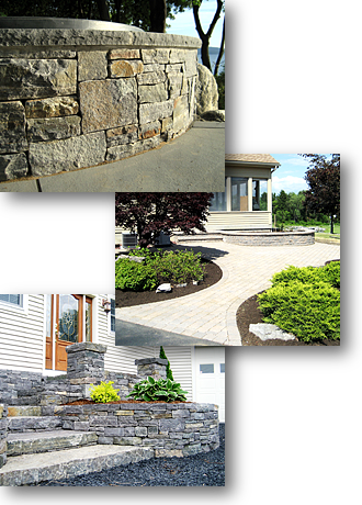 wall, flatwork and stairs examples